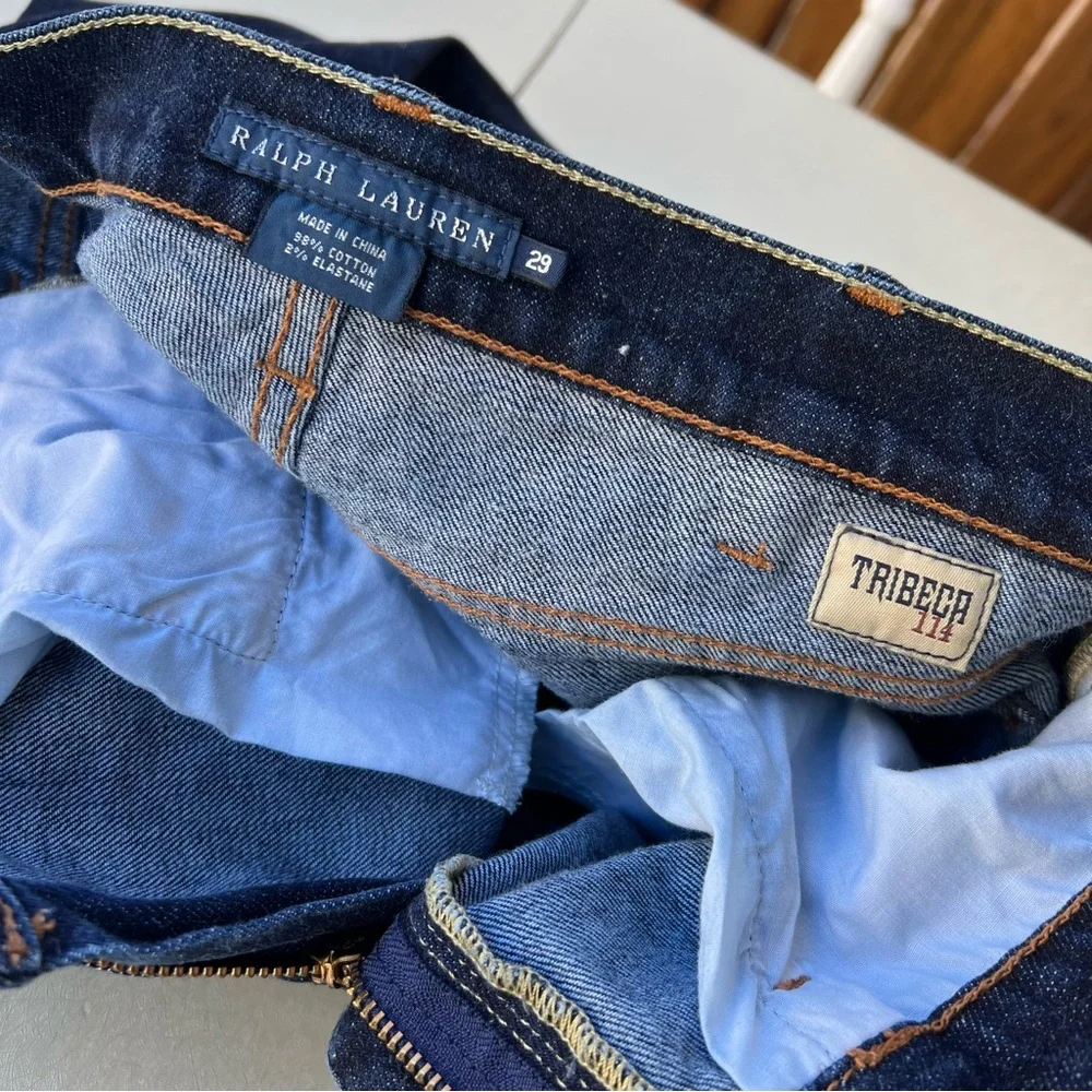 Ralph Lauren Women's Blue Label Jeans
 Tribeca 114 Women’s Size 29 - Picture 9 of 9